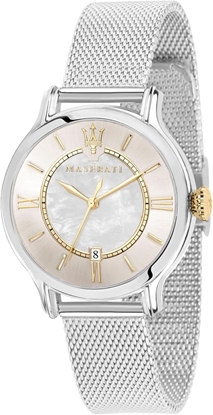 Immagine di EPOCA 34MM 3H IVORY DIAL SS MESH BAND