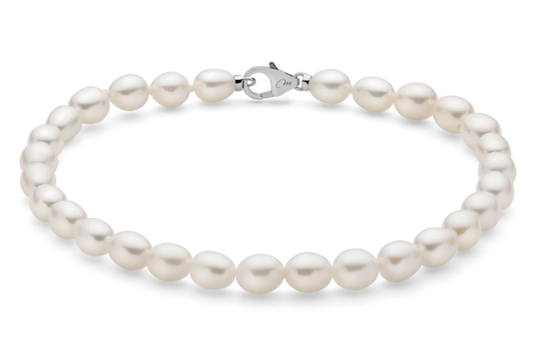 Immagine di BRACCIALE AG+PC L 18CM + CHIUSURA