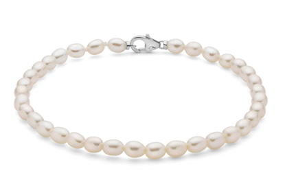 Immagine di BRACCIALE AG+PC L 18CM + CHIUSURA