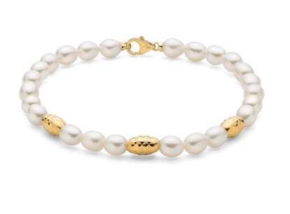 Immagine di BRACCIALE AG+PC L 18CM + CHIUSURA