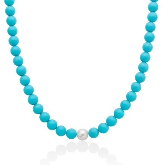 Immagine di COLLANA  AU+AG+PC+AGGL L. 40 CM